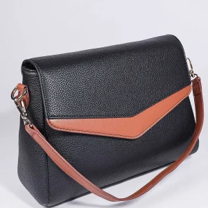 SOUL Accessories Contrast Texture Crossbody In Black* Accessories