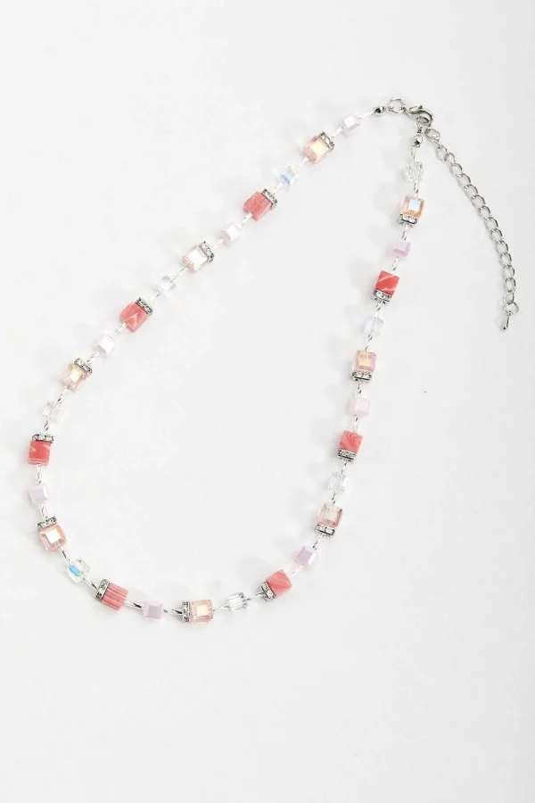 Soul Jewellery Coral Beaded Necklace*Women April Edit