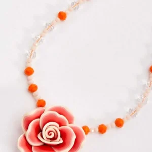 Soul Jewellery Coral Flower Necklace*Women April Edit