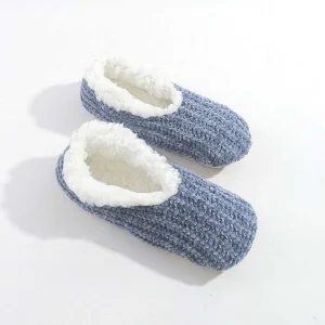 SOUL Accessories Cosy Knit Slipper Sock In Navy*Women Nightwear