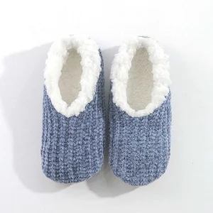 SOUL Accessories Cosy Knit Slipper Sock In Navy*Women Nightwear