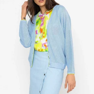 Cks Fashion Cratt Cardigan In Blue*Women Jumpers & Cardigans