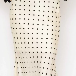 Elli White Cream Satin Polka Dot Midi Skirt*Women Skirts & Shorts