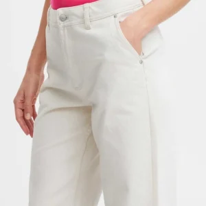 B.Young Cream Wide Leg Jeans*Women Jeans & Trousers