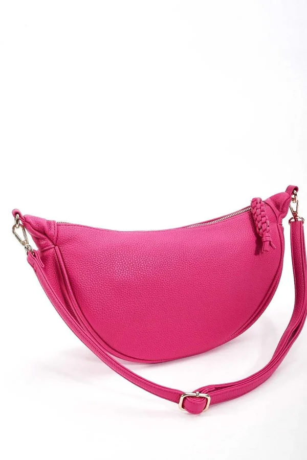 SOUL Accessories Crescent Crossbody In Pink*Women Classic Fashion