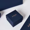 Joularie Crescent Moon Hoop Earrings* Boxed Gifts