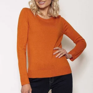 Rowen Avenue Crew Neck Cashmilon Knit In Orange*Women Jumpers & Cardigans