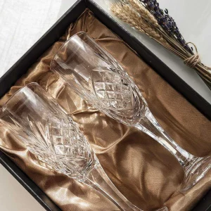 Killarney Crystal Crystal Champagne Glass Set* Homeware