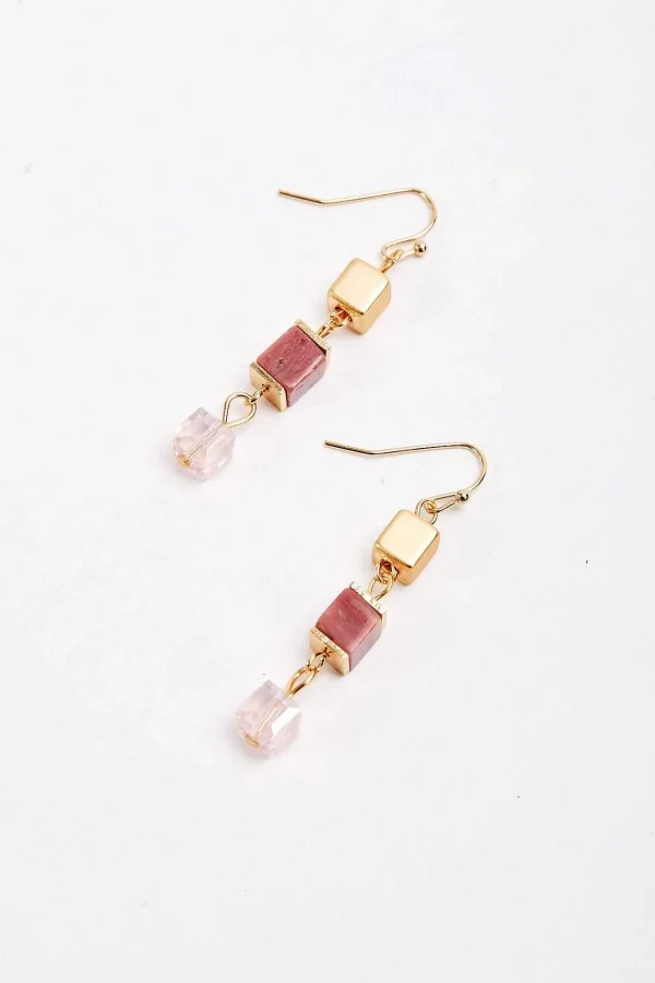 Soul Jewellery Cube Beaded Earrings* Earrings