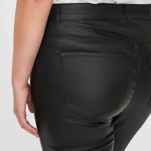 Vero Moda Curve Curve - Coated Pants In Black*Women Jeans & Trousers