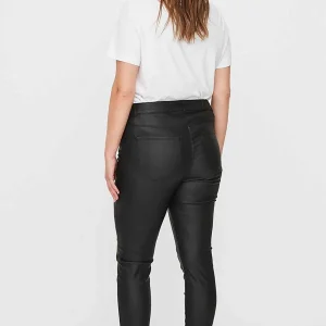 Vero Moda Curve Curve - Coated Pants In Black*Women Jeans & Trousers