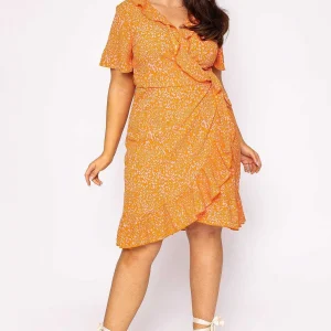 Vero Moda Curve Curve - Delilah Dress In Orange*Women Dresses & Jumpsuits