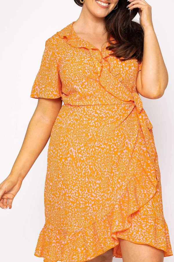 Vero Moda Curve Curve - Delilah Dress In Orange*Women Dresses & Jumpsuits