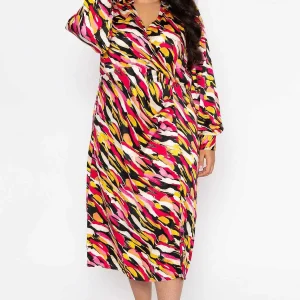 Vero Moda Curve Curve - Kleo Shirt Dress In Multi Print*Women Dresses & Jumpsuits