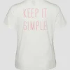 Vero Moda Curve Curve - Lina T-Shirt In White*Women Tops & Blouses
