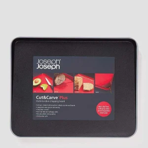 Joseph Joseph Cut & Carve Plus Chopping Board In Black* Homeware