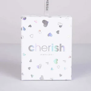 Cherish D Initial Necklace In Silver* Boxed Gifts