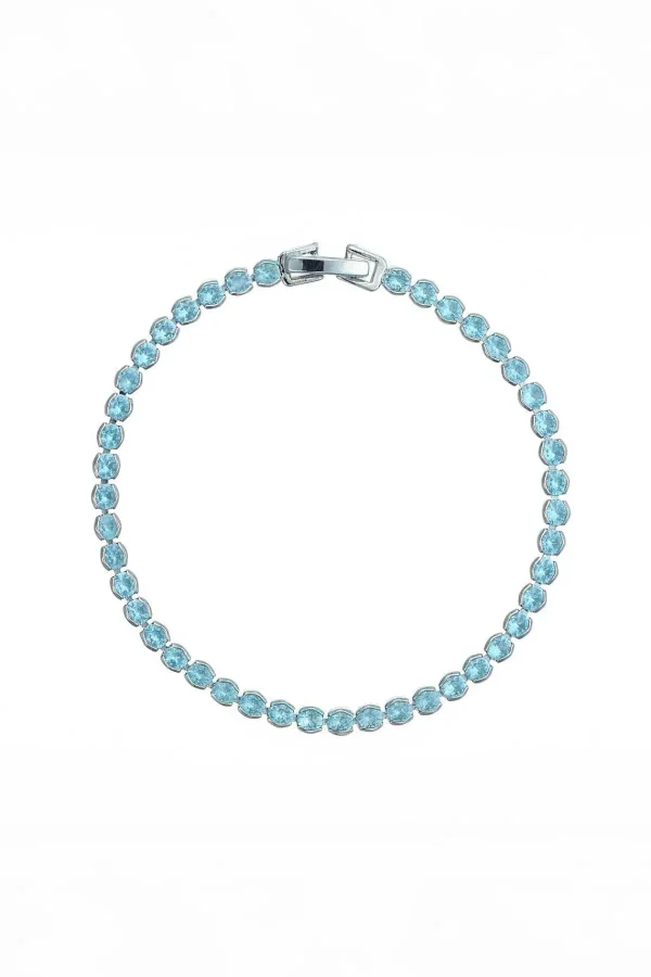 Knight & Day Dakota Blue Tennis Bracelet* Jewellery