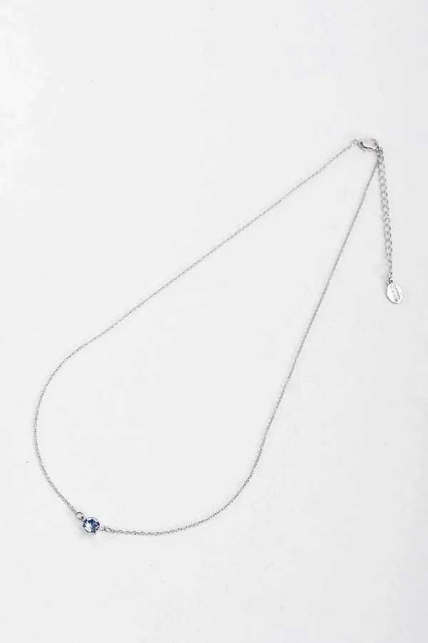 Soul Jewellery Delicate Blue Stone Necklace* Necklaces