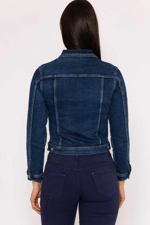 Kalisson Denim Jacket In Dark Blue*Women Coats & Jackets