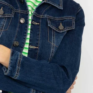 Kelly & Grace Weekend Denim Jacket In Indigo*Women Coats & Jackets