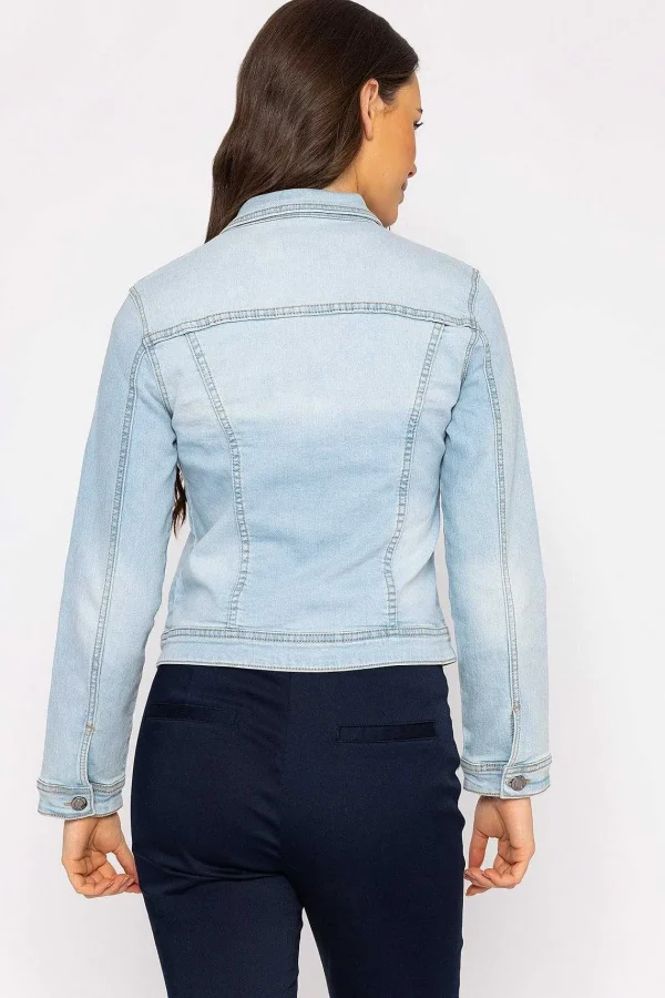 Kelly & Grace Weekend Denim Jacket In Light Blue*Women Coats & Jackets