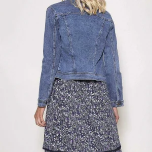 Kelly & Grace Weekend Denim Jacket In Medium Blue*Women Coats & Jackets