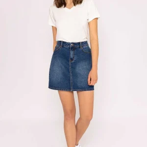 Kelly & Grace Weekend Denim Skirt In Indigo*Women Skirts & Shorts