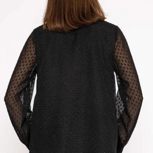 Rowen Avenue Dobby Texture Blouse In Black*Women Tops & Blouses