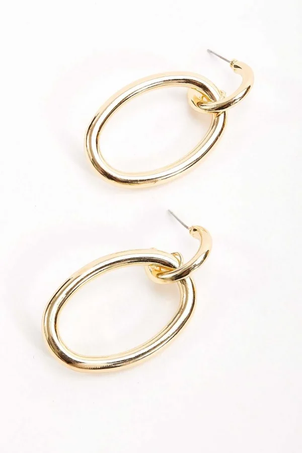 Soul Jewellery Double Drop Hoop Earrings* Earrings