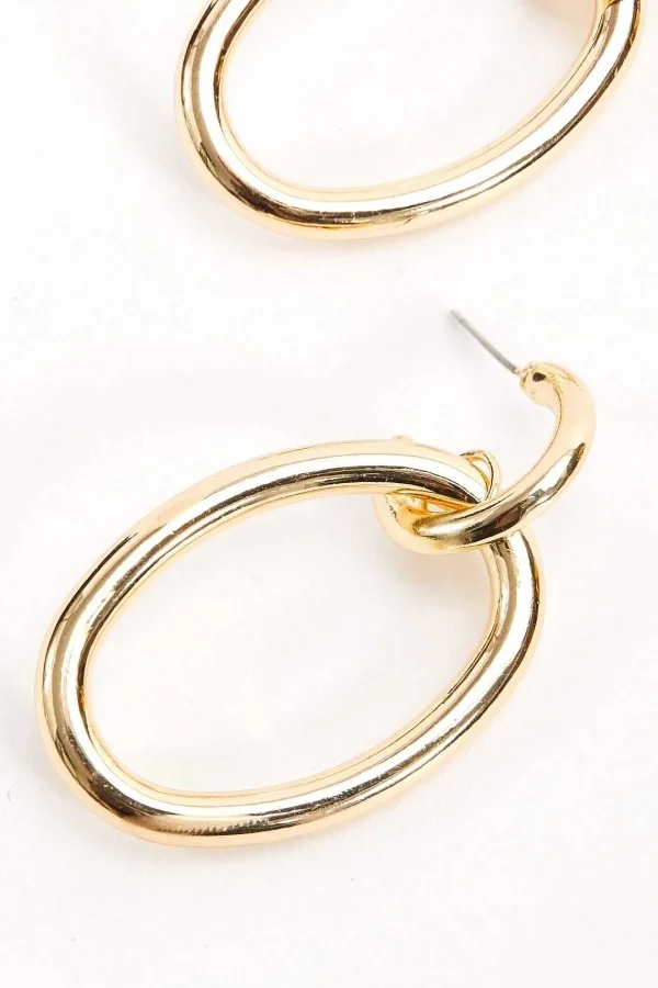 Soul Jewellery Double Drop Hoop Earrings* Earrings