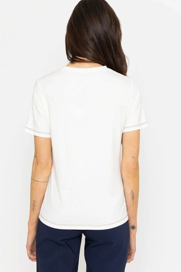 Kelly & Grace Weekend Double Heart Print T-Shirt*Women Tops & Blouses