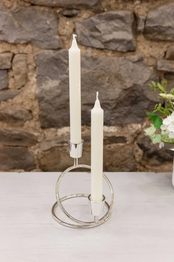 Newbridge Silverware Double Taper Candle Holder* Homeware