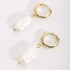 Soul Jewellery Drop Pearl Hoop Earrings* Boxed Gifts