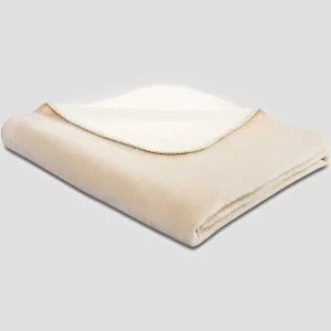 Biederlack Duo Cotton Throw 150X200Cm In Ecru* Homeware