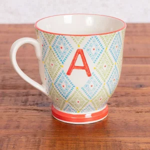 Eclectic Alphabet Mug A* Homeware