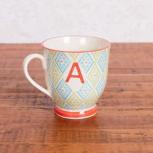 Eclectic Alphabet Mug A* Homeware