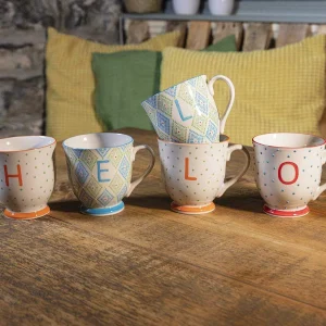 Eclectic Alphabet Mug E* Homeware