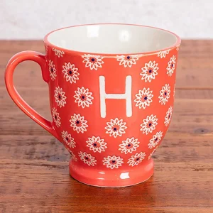 Eclectic Alphabet Mug H* Homeware