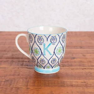 Eclectic Alphabet Mug K* Homeware