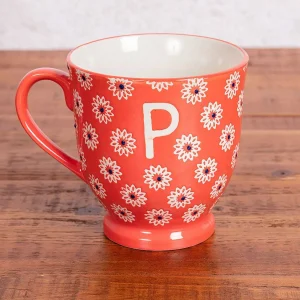 Eclectic Alphabet Mug P* Homeware
