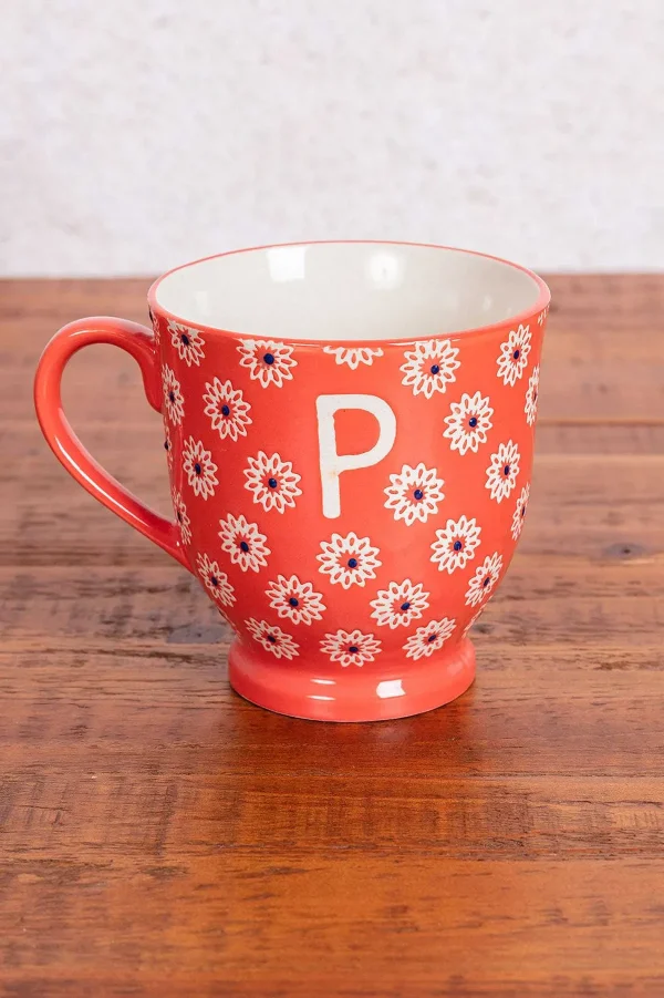 Eclectic Alphabet Mug P* Homeware