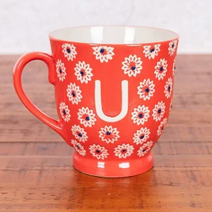 Eclectic Alphabet Mug U* Homeware