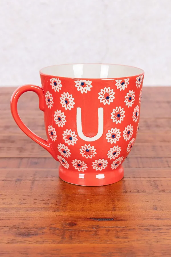 Eclectic Alphabet Mug U* Homeware