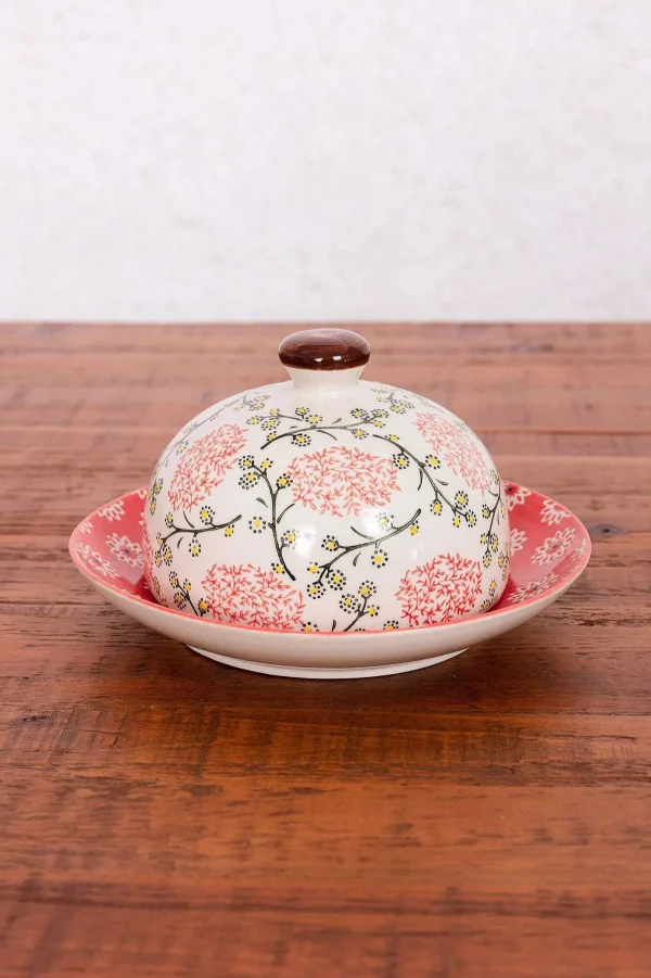 Eclectic Butter Dome Fl* Homeware