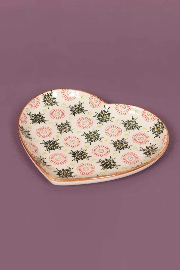 Eclectic Heart Shaped Dish* Homeware