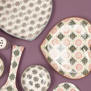 Eclectic Heart Shaped Dish* Homeware