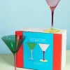 Eclectic Martini Glass Set Of 2* Homeware