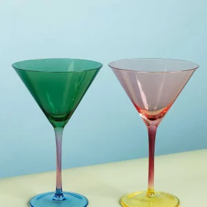 Eclectic Martini Glass Set Of 2* Homeware