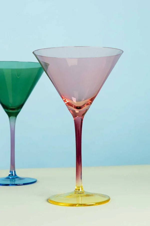 Eclectic Martini Glass Set Of 2* Homeware